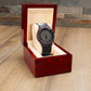 Cute To My Dad on My Wedding Day, Father of the Bride Gift from Daughter, Engraved Wooden Watch
