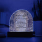 Heaven's Gate Watching Over Your LED Nightlight Acrylic Plaque Desktop Art