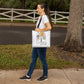 Brighter Days Ahead Spring Wildflower Square Classic Tote Bag