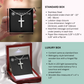 Confirmation Gift for Her, May You Always Know the Peace of Jesus Stainless Steel Cross Necklace