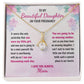 To My Daughter on Your Pregnancy Gift From Mom Necklace
