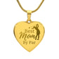 Best Mom By Par Gift For Golfing Mom Engraved Necklace for Mother's Day