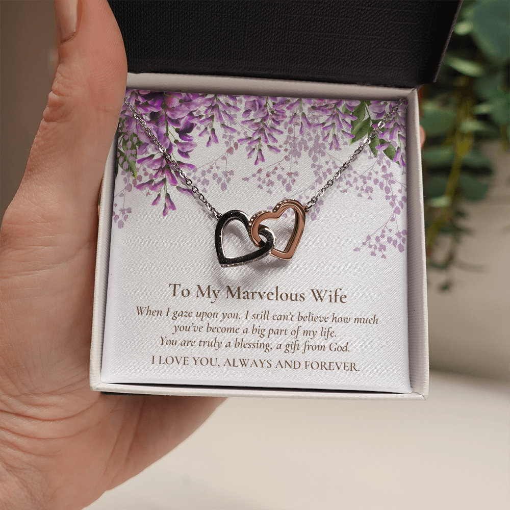 Heart My Wife Necklace To My Future Wife Eternal Love Pendant