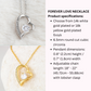 Your Last Everything, To My Soulmate Forever Love Necklace with Rotating Rose Box
