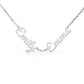 Two or Three Names, Twin Gift, Custom Name Necklace