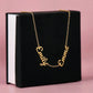Two or Three Names, Twin Gift, Custom Name Necklace