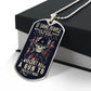 If Some People Would Raise Their Kids Right, To Dad Gift Dog Tag Necklace For Father's Day