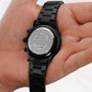 To Son Gift From Mom, Seize The Day Inspirational Engraved Black Chronograph Watch