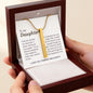 Best Things Ever, Custom Engraved Bar Necklace for Daughter from Mom or Dad