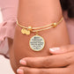 Beauty of Whatever Kind, Edgar Allan Poe Quote, Engravable Charm Bangle