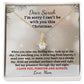 Loved One In Heaven Poem Custom Name Alluring Beauty Pendant Necklace Remembrance Keepsake