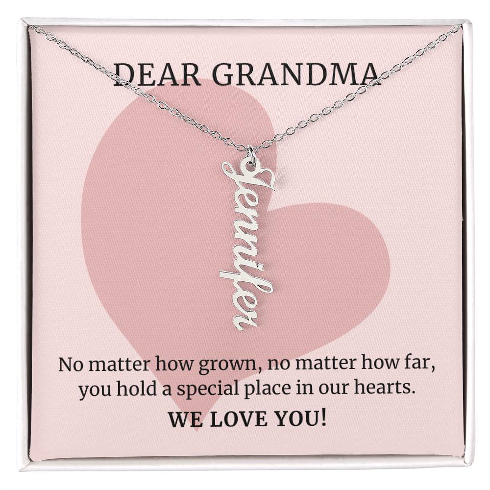No Matter How Grown To Grandma Gift Custom Multi Grandchildren Name Missame