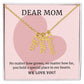 No Matter How Grown, Mom Gift Custom Multi Children Name Necklace