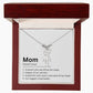 Mom Definition, A Parent Who Sacrifices Her Sleep Custom Engraved Kid Charm Necklace