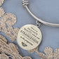 There is no Exquisite Beauty, Francis Bacon Quote, Engravable Charm Bangle