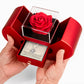 To My Wife Gift, The Right Words, Forever Love Necklace with Red Heart Rose Box
