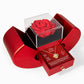 To My Wife Gift, When I Tell You That , Love Knot Necklace with Red Heart Rose Box