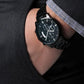 To My Man I Would Love You In a Hundred Lifetimes Black Chronograph Watch For Men