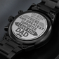 I Love You Dad - My Greatest Supporter Engraved Design Black Chronograph Watch For Father's Day