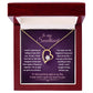 To My Sweetheart, It Was When I Gave my Heart to You Romantic Pendant Necklace