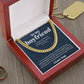 To My Boyfriend Gift You Complete Me Cuban Link Chain Necklace