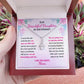 To My Daughter on Your Pregnancy Gift From Mom Necklace