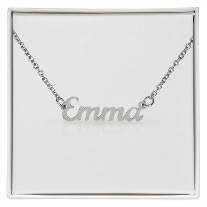 Minimalist Custom Personalized Name Necklace, Jewelry Gifts For Her
