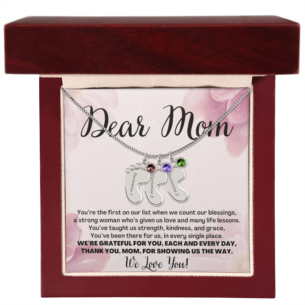  Mothers Day Gift - Custom Gift for Mom - Women's Chain