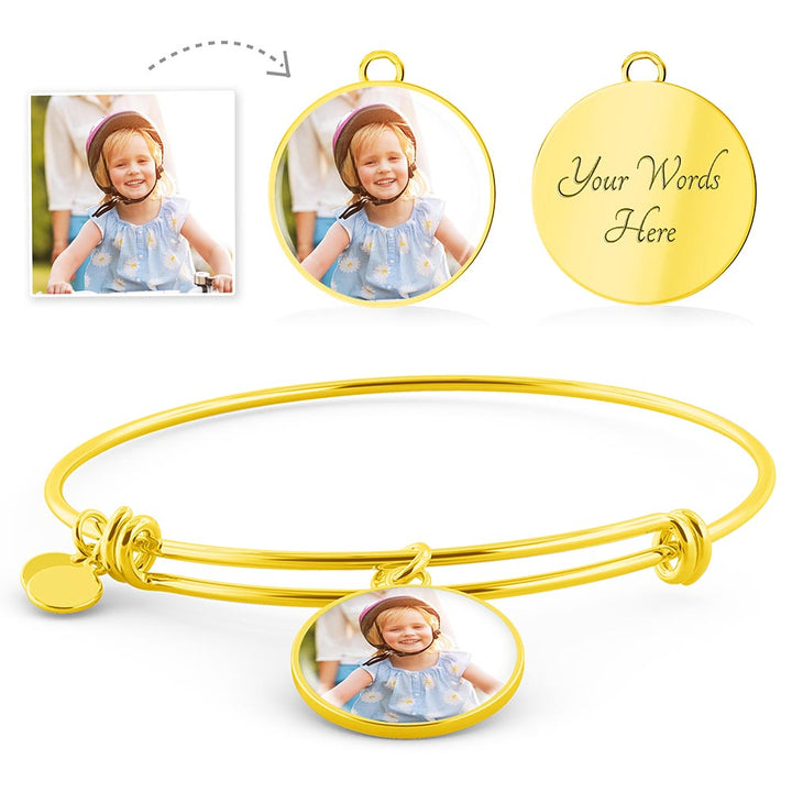 Amazon.com: Custom Bracelets with Picture Inside, Customized Projection  Bracelets with Photos,Personalized Circle Photo Projection Bracelet (Black  Bead) : Clothing, Shoes & Jewelry
