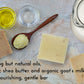 Unscented Handmade Fresh Goat's Milk Bar Soap (3 bars Economy Pack)